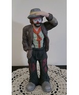 Vintage Emmett Kelly Jr. Porcelain Willie Clown Figurine &quot;Looking Out to... - £47.08 GBP