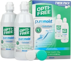Opti-Free Puremoist Multi-Purpose Disinfecting Solution w/ Lens Case 20o... - $22.00