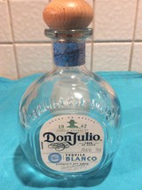 DonJullio EMPTY TEQUILLA BLANCO BOTTLE with CORK - 750ml - FREE SHIPPING - $17.95