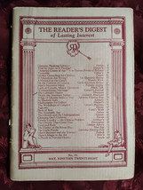 Readers Digest May 1928 B. C. Forbes Helen Keller Stephen Leacock - £29.04 GBP