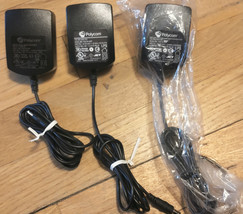 5 Genuine Polycom PSA15A-480P 48V AC Power Adapter 1465-43853-001, 1465-43637 - $39.59