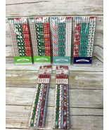 Christmas Themed Pencils 6 Packs Elf on Shelf Snowman Snowflakes Penguin... - £6.02 GBP
