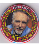 Dennis Hopper Marquee Award Winner 2003 $5 Ltd Edt PALMS Las Vegas Casin... - $277.49 MXN