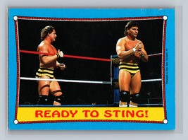 Ready to Sting! #62 1987 Topps WWF - £1.55 GBP