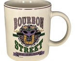 Vintage 1990 Bourbon St. New Orleans Coffee Mug - Good to Very Good Cond... - $11.45