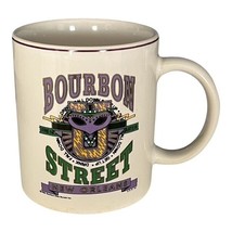 Vintage 1990 Bourbon St. New Orleans Coffee Mug - Good to Very Good Cond... - $11.45