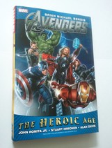 Avengers The Heroic Age HC MCU Cover Bendis Romita Jr Immonen Davis 1st pr - £103.90 GBP