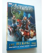 Avengers The Heroic Age HC MCU Cover Bendis Romita Jr Immonen Davis 1st pr - £101.80 GBP