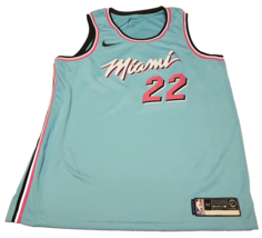 JIMMY BUTLER Miami Heat NIKE SWINGMAN- Authentic 2020 City Edition NBA 5... - £101.68 GBP
