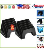 Lightweight Plastic 5-Compartment Incline Sorter - Ideal for Office Orga... - $53.14 CAD