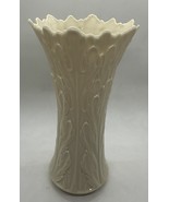 Lenox Woodland Collection Porcelain Embossed Acanthus Leaf Vase 8.5&quot; Mad... - $16.82