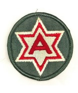 Vietnam Era 6th Army Patch Red Letter A in Star in Circle - $15.95