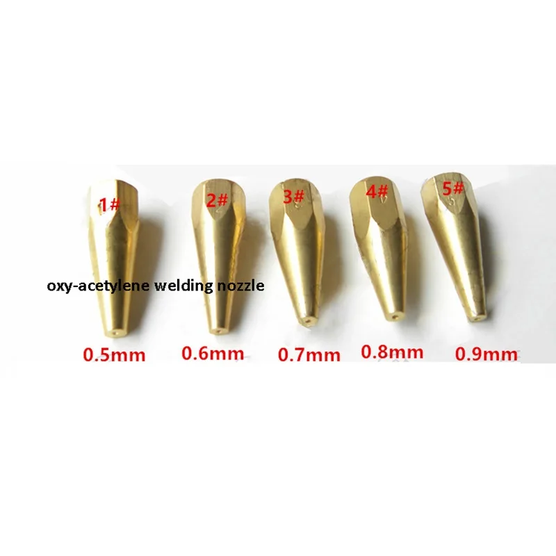oxy-acetylene gas welding nozzle welding tip for H01-2 gas welding torch - $161.37
