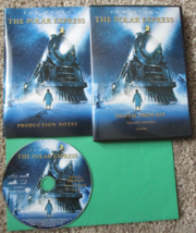 THE POLAR EXPRESS MOVIE DIGITAL PRESS KIT PK PRODUCTION NOTES &amp; CD-ROM T... - $7.91