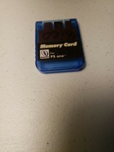 Memory Card Blue by InterAct for Playstation PS1 - $15.90