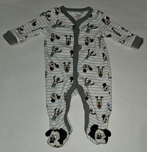 Disney Baby 0-3-6 Months Mickey Mouse Mixed Lot Rompers Pants Footie Don... - $17.77