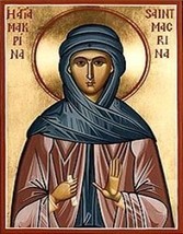 Orthodox icon of Saint Macrina the Younger - £159.87 GBP+