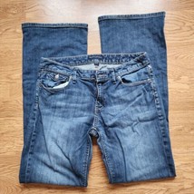 Banana Republic Slim Flare Blue Jeans Women&#39;s Size 8R Low Rise 29x31 Denim - £7.46 GBP