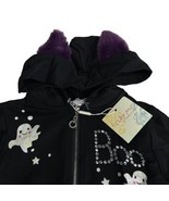 Truly Me by Sara Sara Girls Zip Halloween Appliqué Ghost Cat Ear Jacket ... - £15.45 GBP