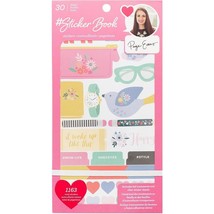 Rose Gold Foil Paige Evans Sticker Book 30 Sheets Cardstock - $38.99