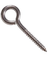 Hardware Essentials 321172 Lag Thread Eye Bolt Stainless Steel 5/16&quot; x 4&quot; - $20.23 CAD