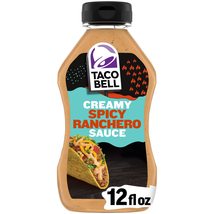 Taco Bell Mexican Taco Bell Spicy Ranchero Creamy Sauce, 12 Fl Oz (Pack ... - £10.25 GBP