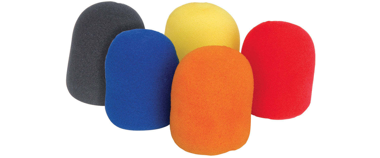 Microphone Wind Shield 5pcs Colour - 5015972035689