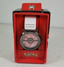 Accutime Nintendo Pokemon Pokeball Red And White Wrist Watch Brand New In Box - £25.73 GBP