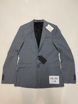 Asos Homme Costume Veste En Gris Taille 38L (rst210-5) - $48.98