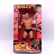 Bill Goldberg 1998 WCW 12&quot; fully poseable action figure limited - damaged box - £35.40 GBP