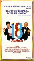 VHS - 18 Again! (1988) *George Burns / Anita Morris / Charlie Schlatter* - £3.99 GBP