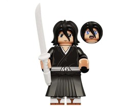 Single Sale Rukia Kuchiki Cartoon TV Show Anime Bleach Minifigure Block ... - £4.79 GBP