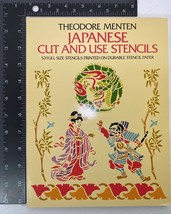 Japanese Cut and Use Stencils by Theodore Menten; Florals, Dragons &amp;  (1980, PB) - £29.87 GBP