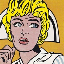 Roy Lichtenstein Nurse 1964 Offset Lithograph Women Medical - £271.07 GBP