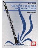 Clarinet FIngering and Scale Chart/Mel Bay/New!  - $4.99