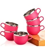 Stylish Durable Coffee/Tea/Milk Mug Plastic with Stainless Steel Inner M... - $33.68
