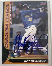 Elvis Andrus Signed Autographed 2007 Choice Baseball Card - Texas Rangers - $14.99