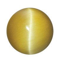Natural Honey Tiger&#39;s Eye Round Shape Calibrated Cabochon Available in 4MM-8MM - £11.70 GBP