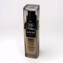 NYX Can&#39;t Stop Won&#39;t Stop Full Coverage Foundation Nude 1.0 Fl Oz - $11.29