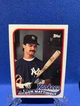 1989 Topps - Collector&#39;s Edition (Tiffany) #700 Don Mattingly - $225.00