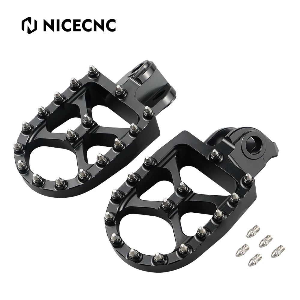 NICECNC Footrests Footpegs Foot Pegs Pedal For KTM 690 ENDURO/ 690 SMC R... - $41.06