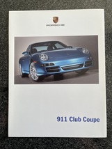 Porsche 911 997 Club Coupe Limited Edition Sales Brochure 2006 - £15.73 GBP
