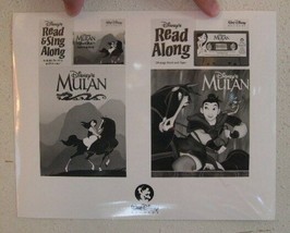 Disney&#39;s Mulan Press Kit Photo Walt Disney Different - £21.20 GBP