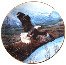 W S George American Eagle Collector Plate Freedom Soaring Majesty Charles Frace - £14.92 GBP