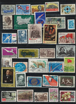Russia Ussr Cccp Very Fine &amp; Fine Used Stamps Set #R11 - £0.88 GBP