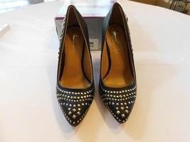 Lane Bryant Women&#39;s Ladies Heels Shoes Pumps Black w/ Bling See Size Var... - £32.42 GBP