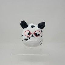Squishmallows 4&quot; DUSTIN the Dalmatian Dog With Glasses Plush Toy - £9.48 GBP