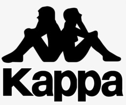 2x Kappa Logo Vinyl Decal Sticker Different colors &amp; size for Cars/Bikes/Windows - £3.52 GBP+