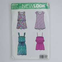 New Look Simplicity A6214 Sewing Pattern Misses Top Dress 4-16 - $9.89