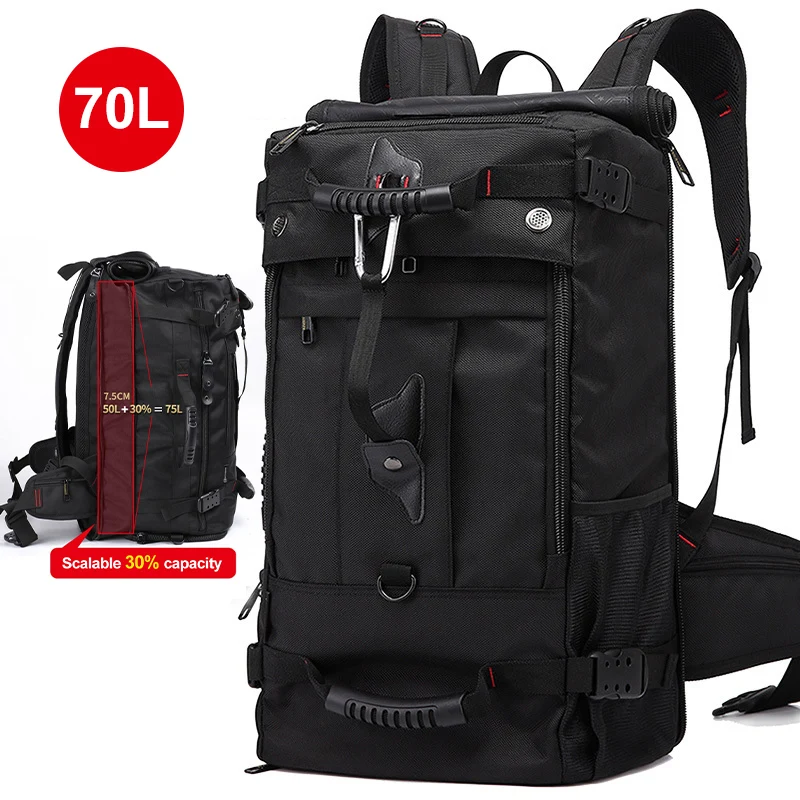 50L 70L Travel Fitness Training Backpack Large Capacity Multifunction Luggage Ba - £223.64 GBP